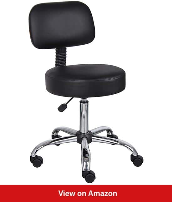 Arrow H7013B Hydraulic Chair in Riley Blake Black Upholstery